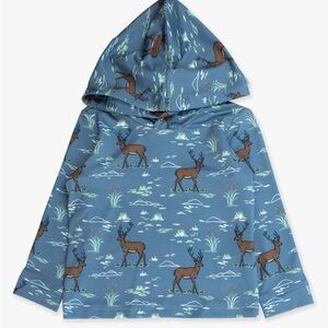 RuffleButts + RuggedButts - Boys Deer Antler Adventure Performance Hooded Shirt